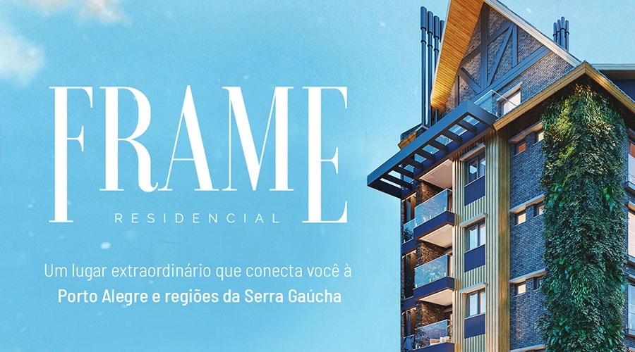 FRAME Residencial o seu lugar extraordinário está em Nova Petrópolis.